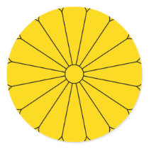 Symbool van de Wapenkunde van het Wapenschild van  Ronde Sticker