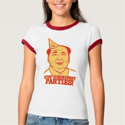 T-shirt van de Partijen van het einde de Communist door Libertymaniacs