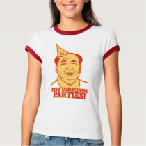 T-shirt van de Partijen van het einde de Communist