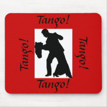Tango! Het Paar Mousepad van de Dans van de balzaa