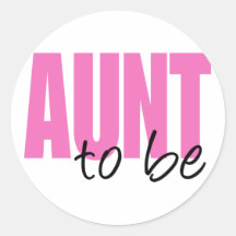 Tante om te zijn (de Roze Doopvont van het Blok) Sticker