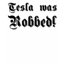 Tesla werd geroofd!