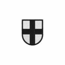 Teutonic Ridders Geborduurde Overhemd van het Polo