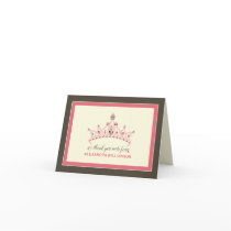 Thank-You van de Tiara van de prinses Kaart (nam t