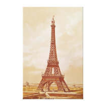 Toren van Eiffel, 1889 Gallerij Wrap Canvas