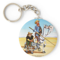 TREK DON QUICHOT & SANCHO KEYCHAIN- IVth aan. Eeuw