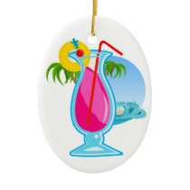 Tropische Cocktail Ornament