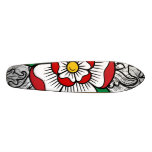 Tudor nam het Dek van het Skateboard toe