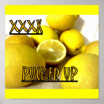 TUIT omhoog Affiche Plaat