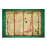 Tulipomania Graph (green) posters