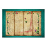 Tulipomania Graph (mint) posters