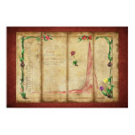 Tulipomania Graph (red) posters