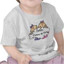 Tweelingen tweemaal als Pret T-shirt