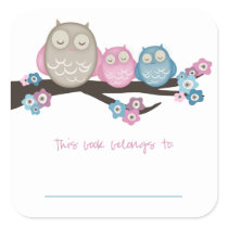 Uil van mamma's & Tweelingen {Roze & Blauw} | Book