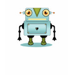 Urban Artistic Robot Heart Illustration Tee Shirts