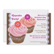 Valentijnskaart Cupcakes