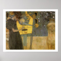 Van Klimt het Poster van de ~- Muziek