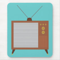 Vergeten Vermaak - Retro TV (turkoois)