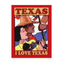Vintage Stijl I Liefde Texas