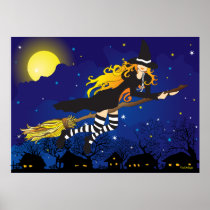 vliegende heks poster