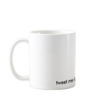 Voel niet als tweet'n, tjirpen me aardige mok