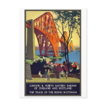 Vooruit Brug - het Vintage Art. van het Poster van