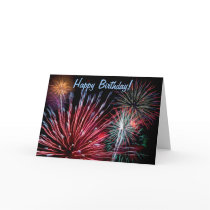 Vuurwerk, Gelukkige Verjaardag!