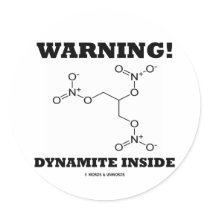 Waarschuwing! Dynamiet binnen (de Molecule van de 