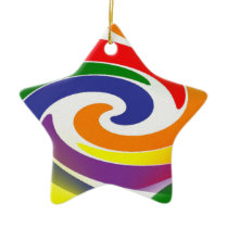 Wervelende Regenbogen Ornament