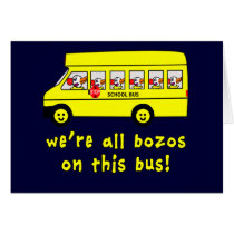 Wij zijn Al Bozos op de T-shirts van Deze Bus