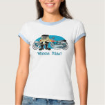 Wil berijden? Retro Pug Ontwerp van de Fietser - K