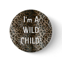 Wild Kind op de speld van de Druk van de Luipaard