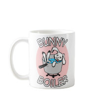 Witte de koffiemok van de Boiler van het konijntje