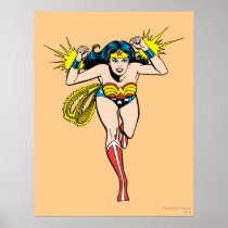 Wonder de Gloeiende Manchetten van de Vrouw Print