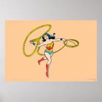 Wonder de Slingerende Lasso van de Vrouw Posters