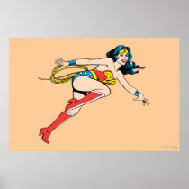 Wonder het Recht van de Sprong van de Vrouw Poster