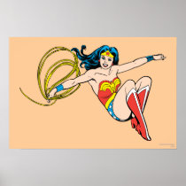 Wonder het Springen van de Vrouw Poster
