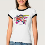 Wonder Woman Star Background Tee Shirts
