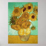 Zonnebloemen, 1888 afdruk