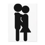 zwart het kussen liefdepictogram