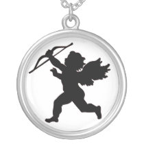 Zwarte cupidhalsband