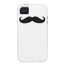 Zwarte iPhone 4 van de Snor geval-Partner Geval iPhone 4 Case