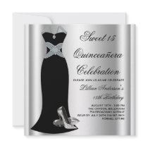 Zwarte Schoenen Zoete 15 Quinceanera van de Hiel v