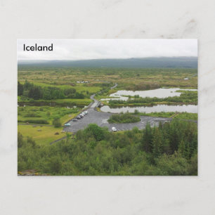 Þingvellir National Park, IJsland - UNESCO Briefkaart