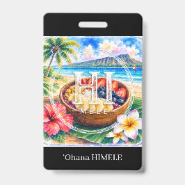 ʻOhana HIMELE Naambadge Açaí Bowl Badge