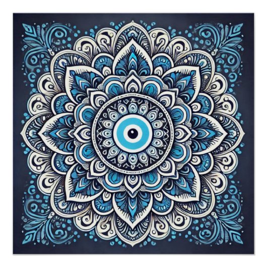 Εviaal oog perfect poster (Voorkant)