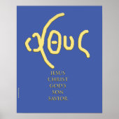 ΙΧΘΥΣ (ICHTHYS)  POSTER (Voorkant)