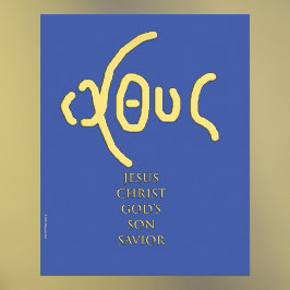 ΙΧΘΥΣ (ICHTHYS)  POSTER