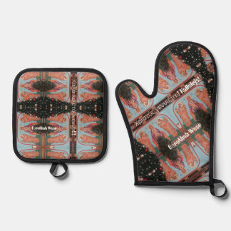 Καλά Χρισ τ ο ύ γ ε ν νAccuSen Pot Holders Ovenwant & Pannenlap Set