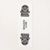 "ΜΟΛΩΝ ΛΑΒΕ" Spartan Warrior Yoga Mat (Voorkant)